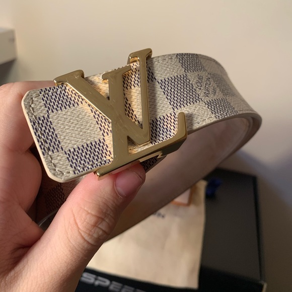 Louis Vuitton Damier Azur Initiales Belt - Picture 2 of 8